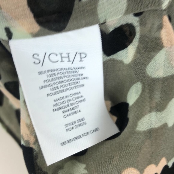 CAbi Tiered Cold Shoulder Tank Top (Small) - Picture 8 of 8